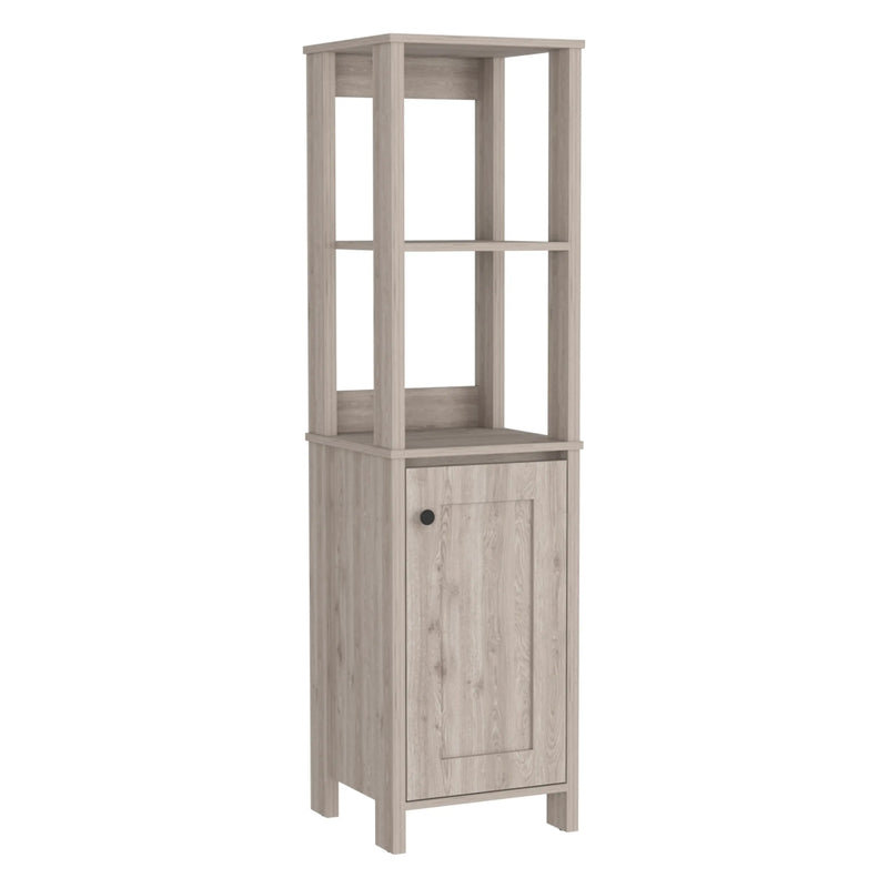 16" Light Gray Wood Freestanding Single Door Bathroom Vanity Homeroots Bed & Bath