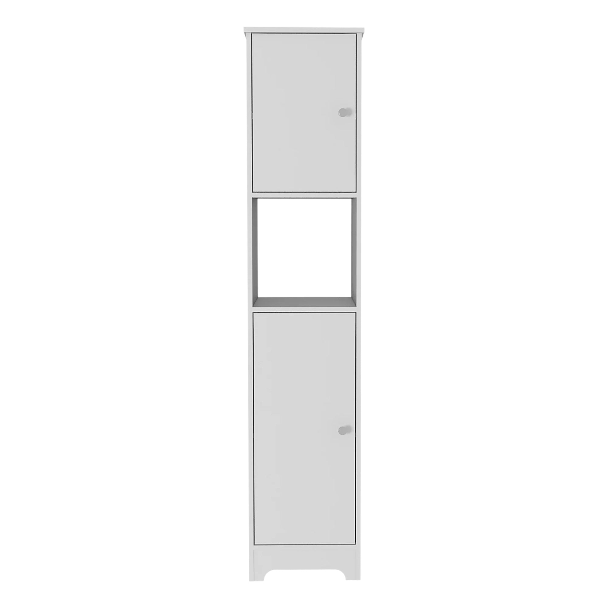 16" White Wood Freestanding Bathroom Vanity With Sink - GreatEagleInc
