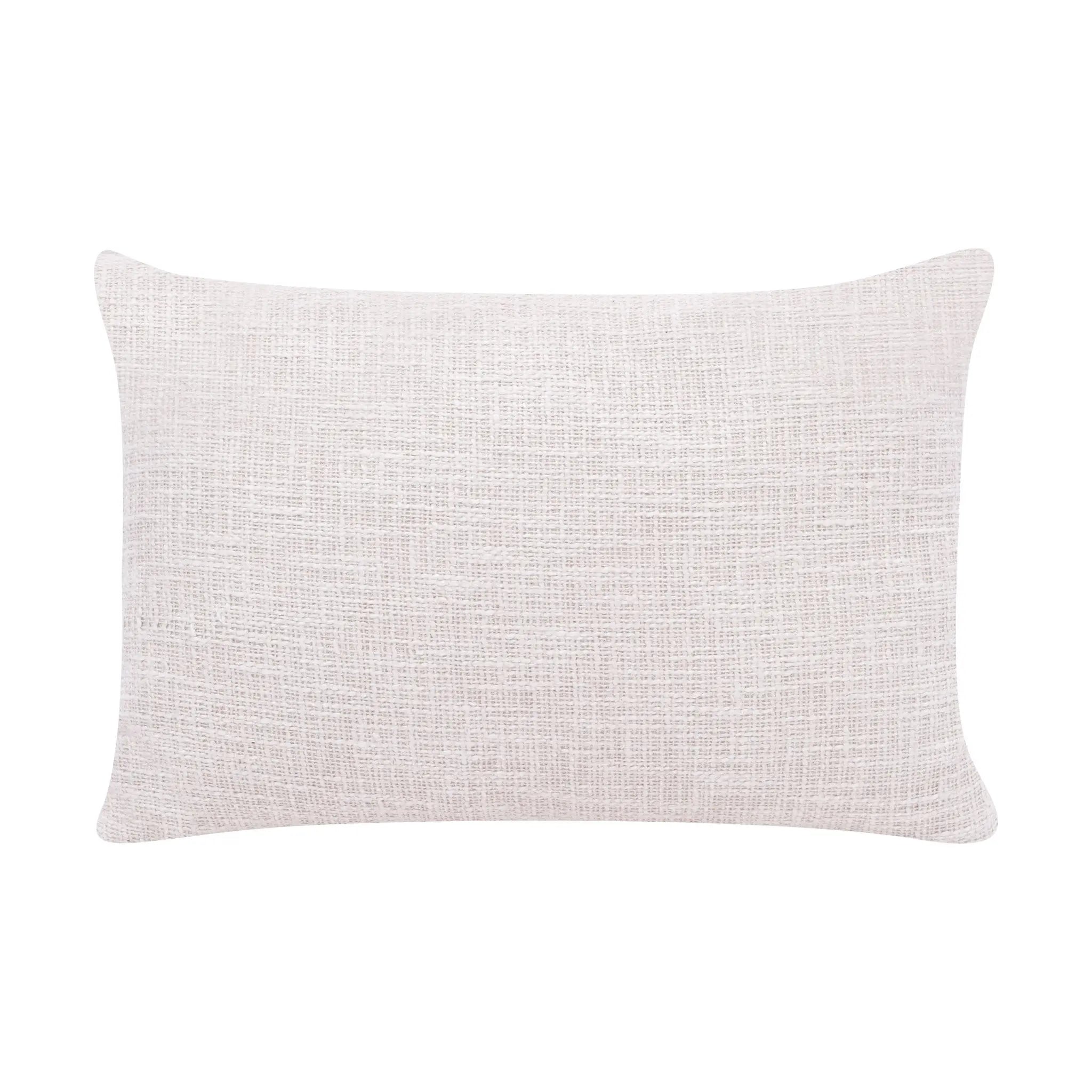 16" X 24" Yellow And Ivory 100% Cotton Geometric Zippered Pillow Homeroots Home Decor