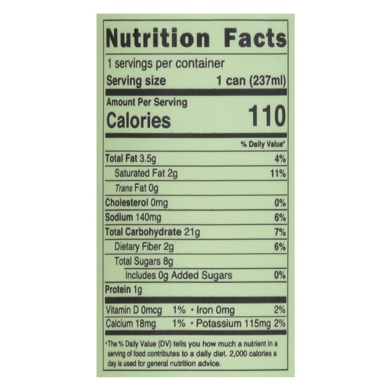 Pop & Bottle - Grn/tea Matcha Latte - Case Of 12-8 Fz Pop & Bottle