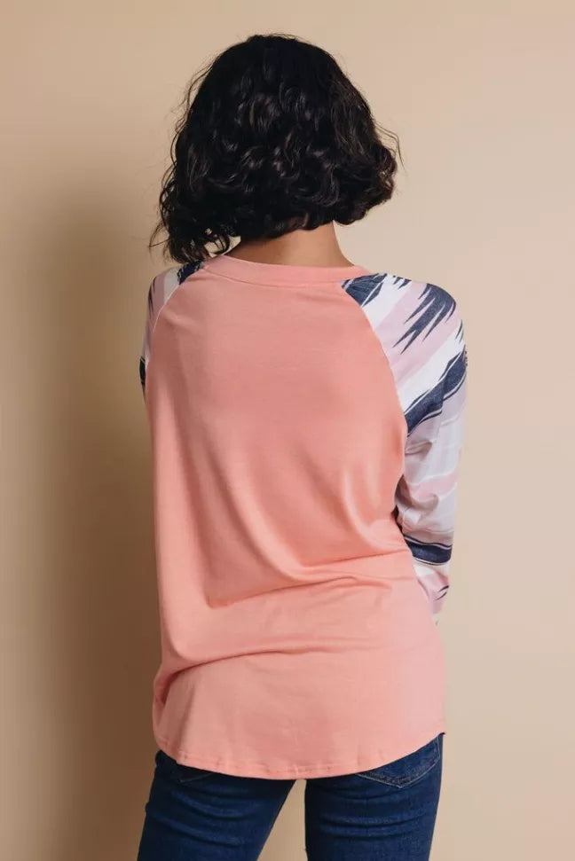 Tucson Printed Top Stay Warm in Style