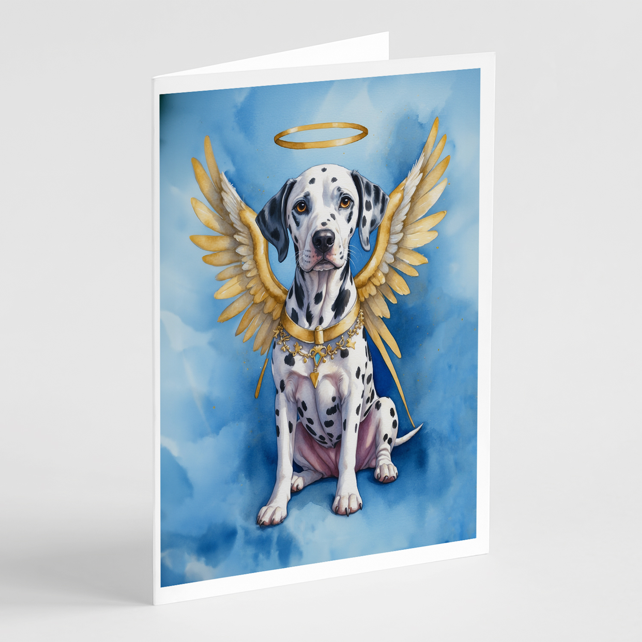 Dalmatian My Angel Greeting Cards Pack of 8 Caroline's Treasures