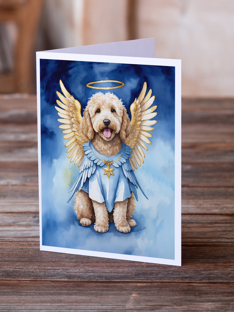 Goldendoodle My Angel Greeting Cards Pack of 8 Caroline's Treasures