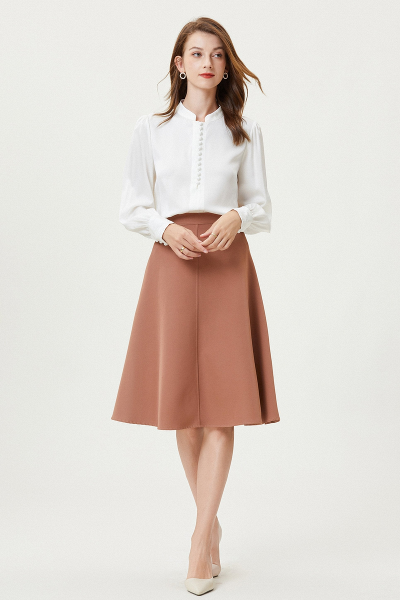 Fangyan | Dolphin Silk Blouse Fangyan