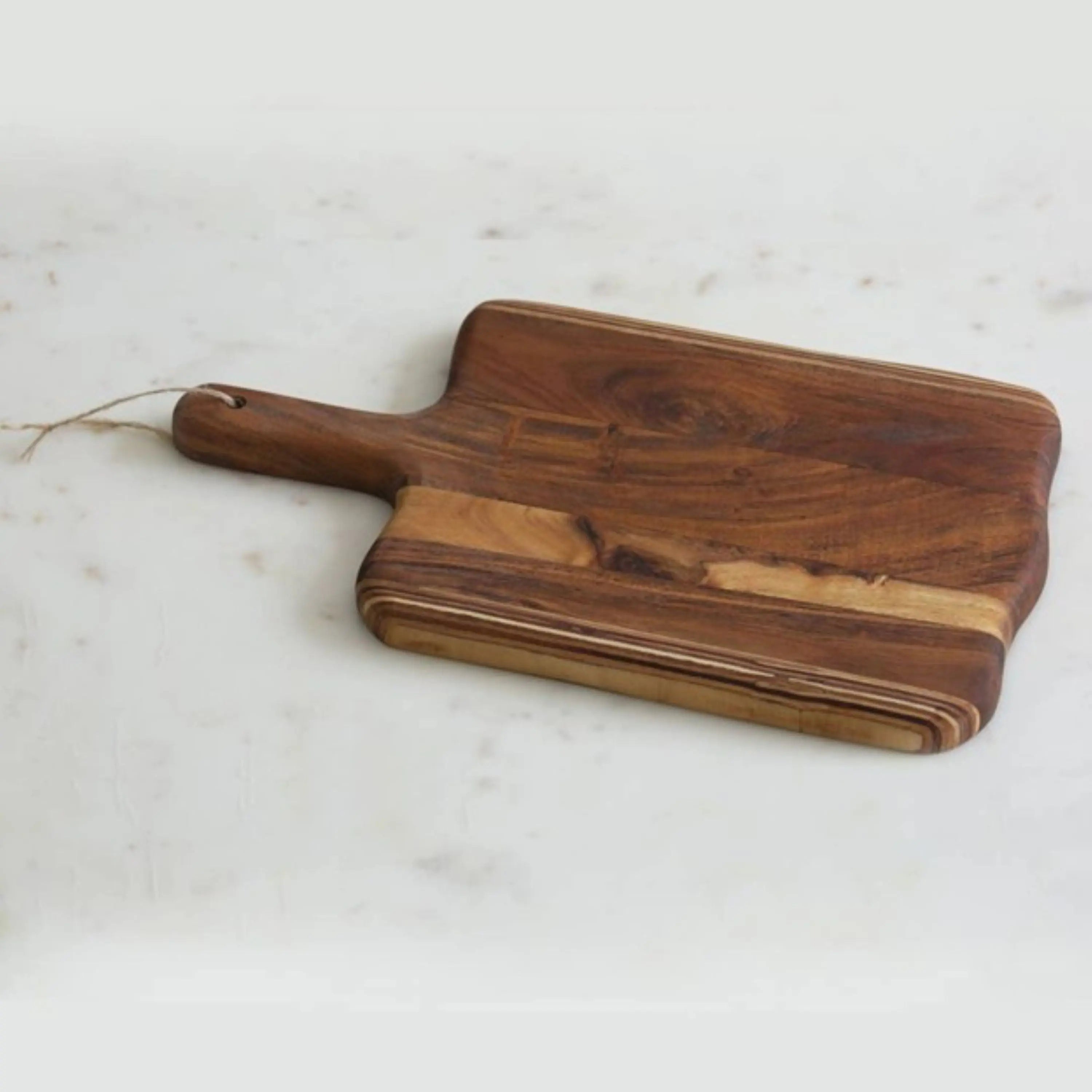 17" Brown Solid Wood Cutting Board Homeroots Kitchen & Dining