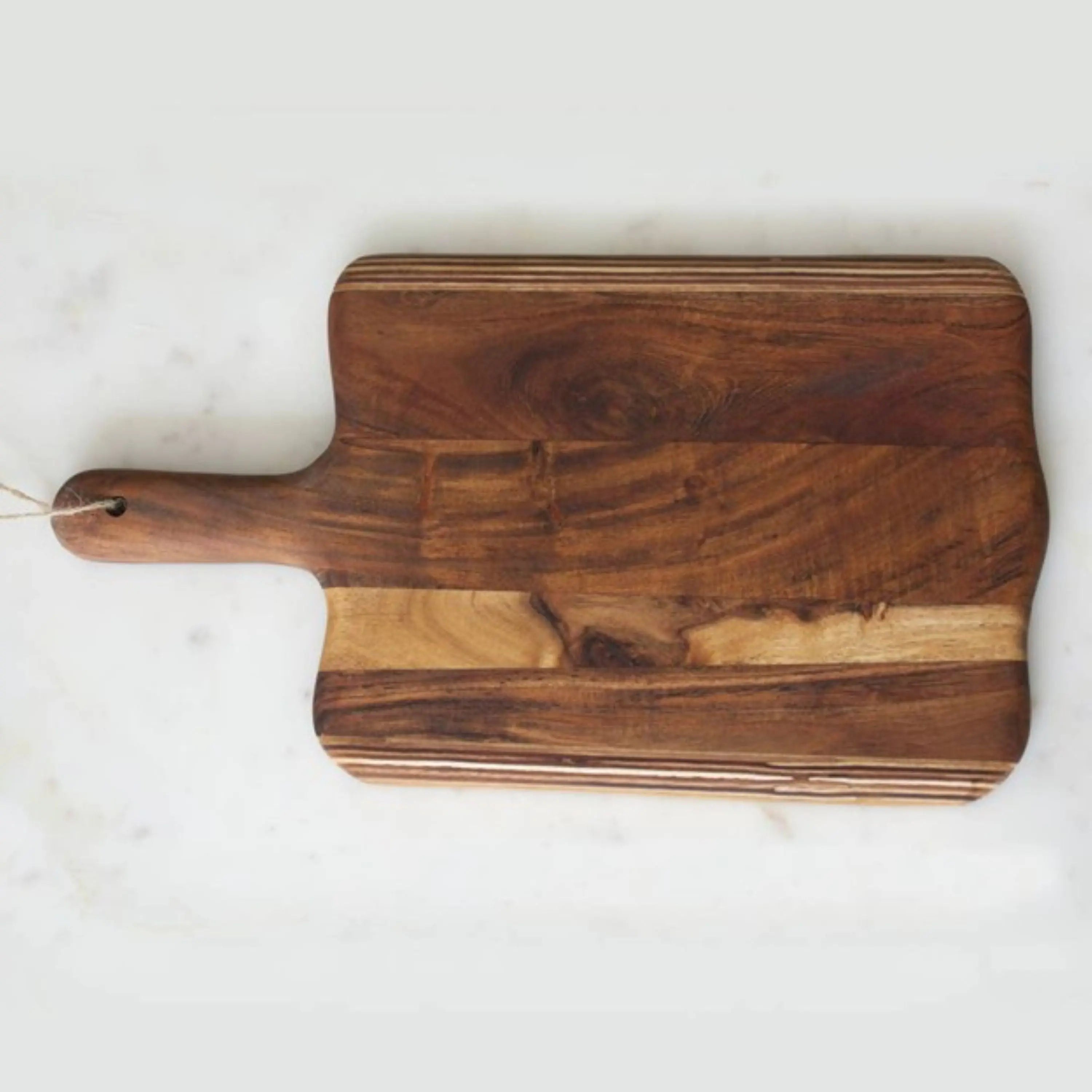 17" Brown Solid Wood Cutting Board Homeroots Kitchen & Dining