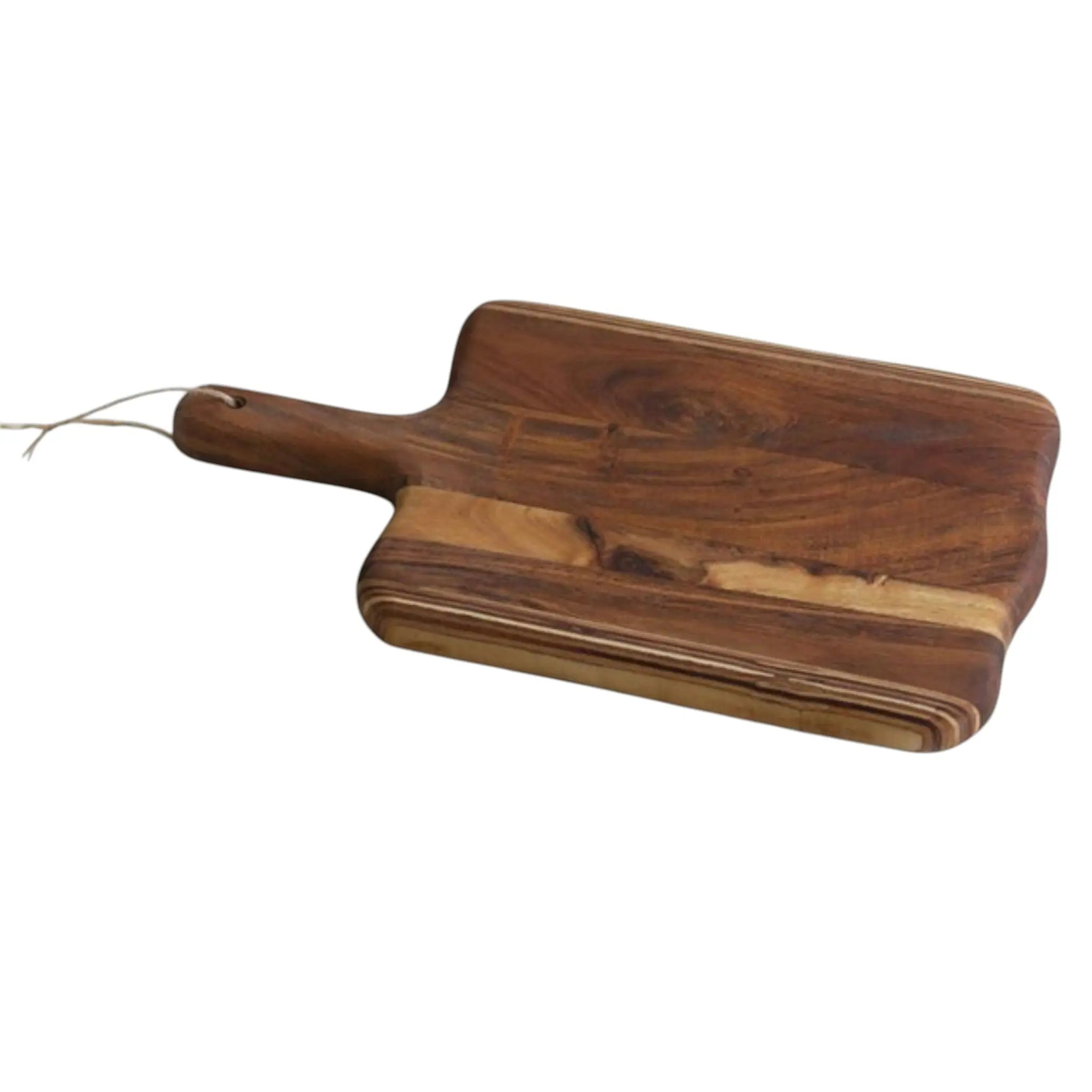 17" Brown Solid Wood Cutting Board Homeroots Kitchen & Dining