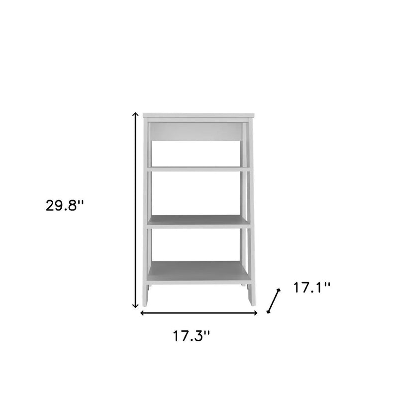 17" White Wood Freestanding Bathroom Vanity Homeroots Bed & Bath
