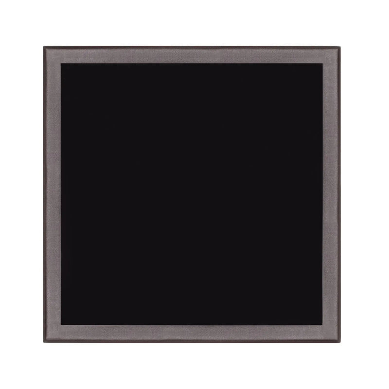 18" Black Square Glass Outdoor Side Table Homeroots Outdoor