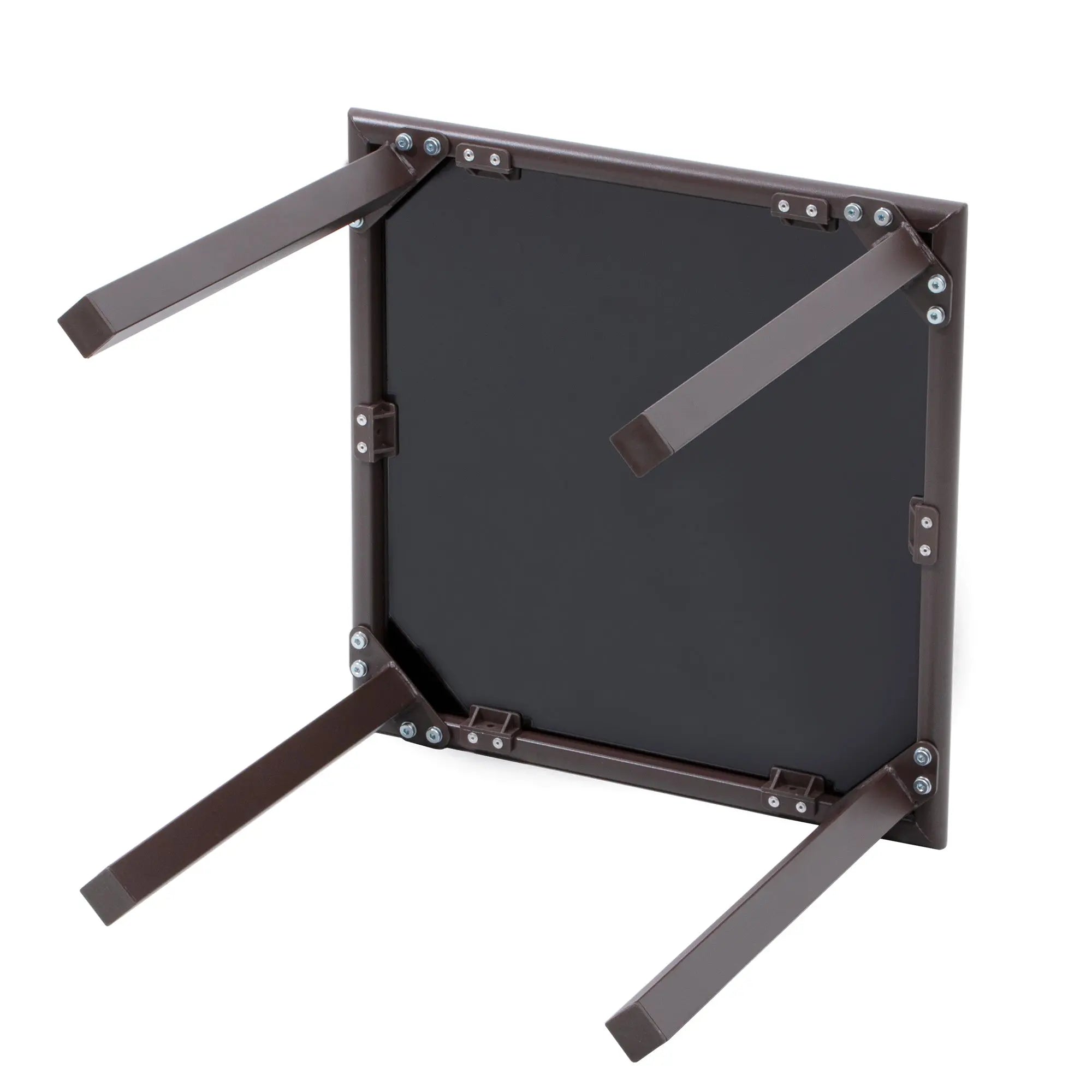 18" Black Square Glass Outdoor Side Table Homeroots Outdoor