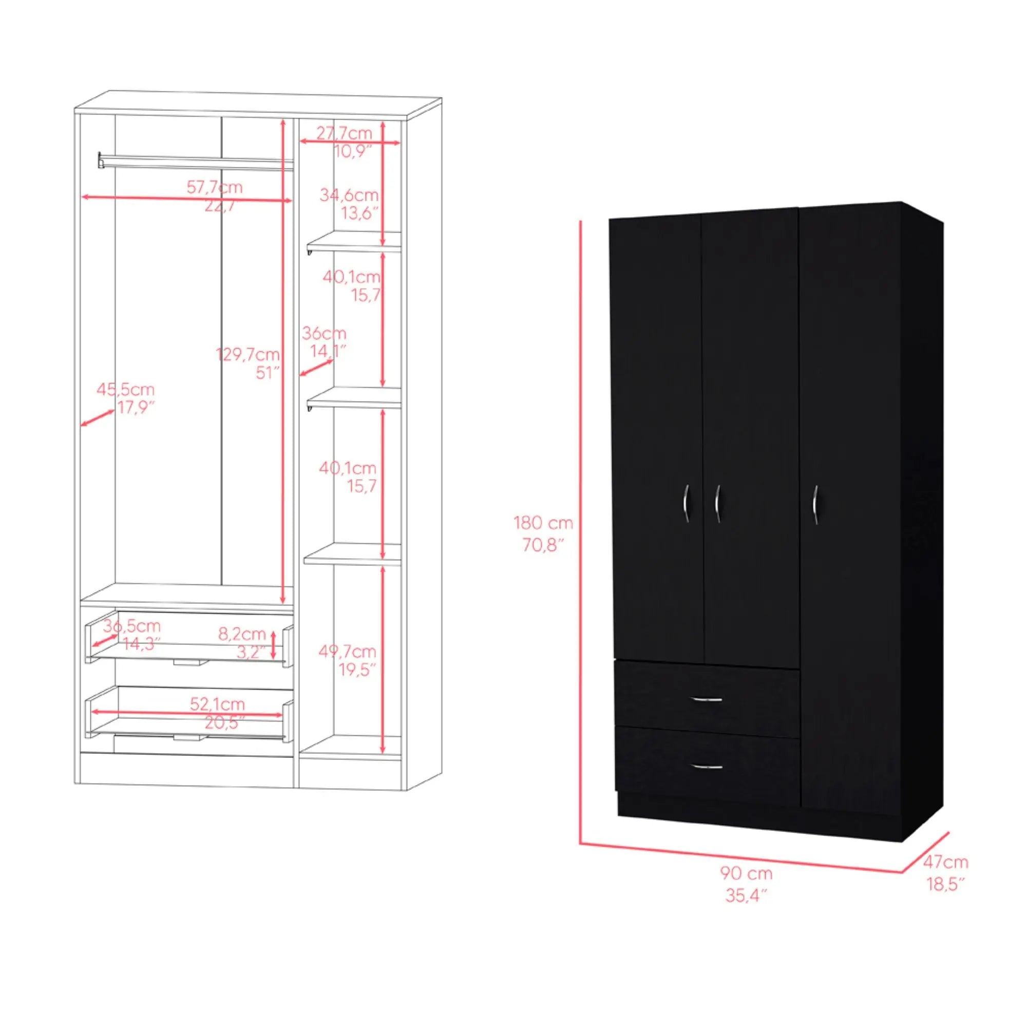 18" Black Wood Corner Accent Chest Homeroots Kitchen & Dining