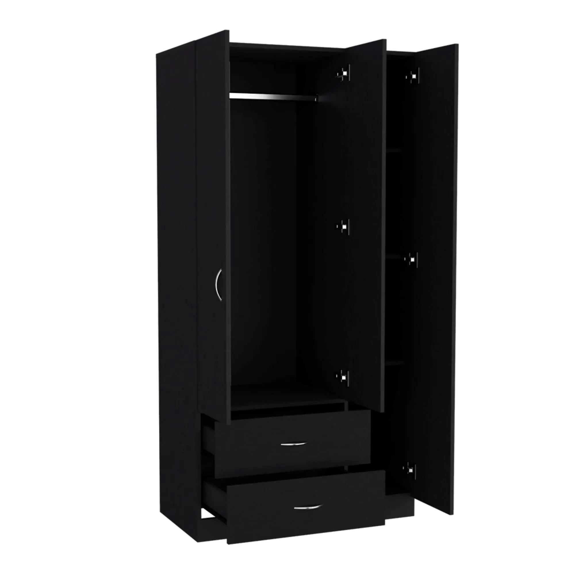 18" Black Wood Corner Accent Chest Homeroots Kitchen & Dining