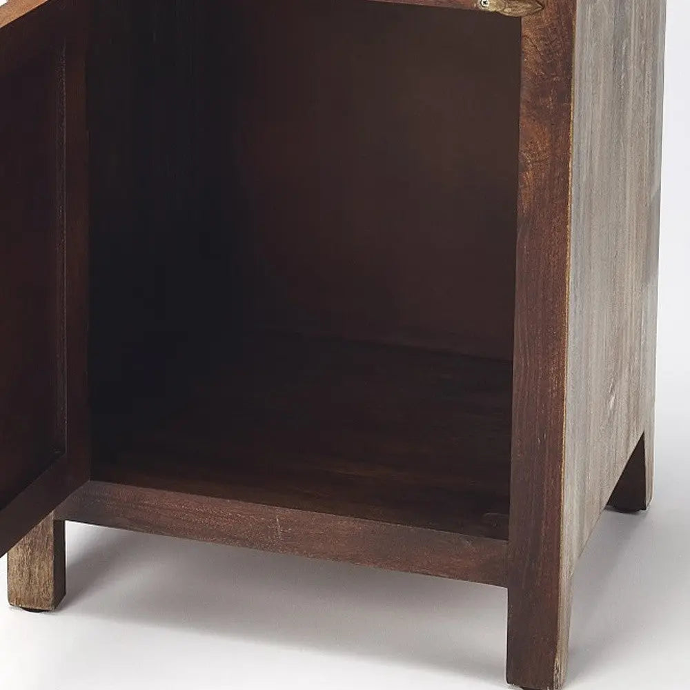 18" Brown Standard Accent Cabinet Homeroots Kitchen & Dining