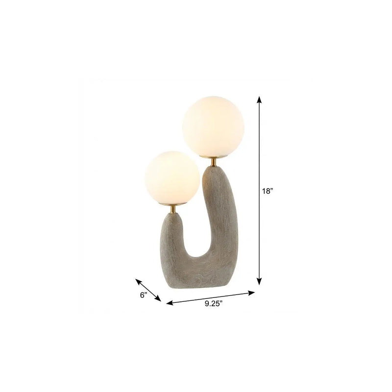 18" Clear Novelty Table Lamp Homeroots Lighting