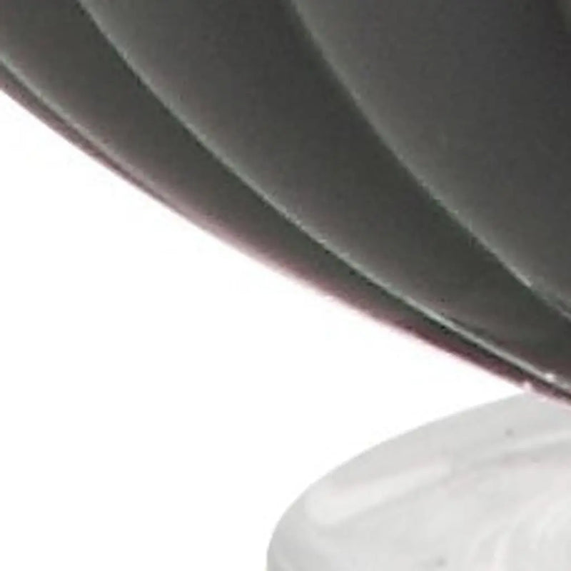 18" Clear Novelty Table Lamp With Drum Shade Homeroots Lighting