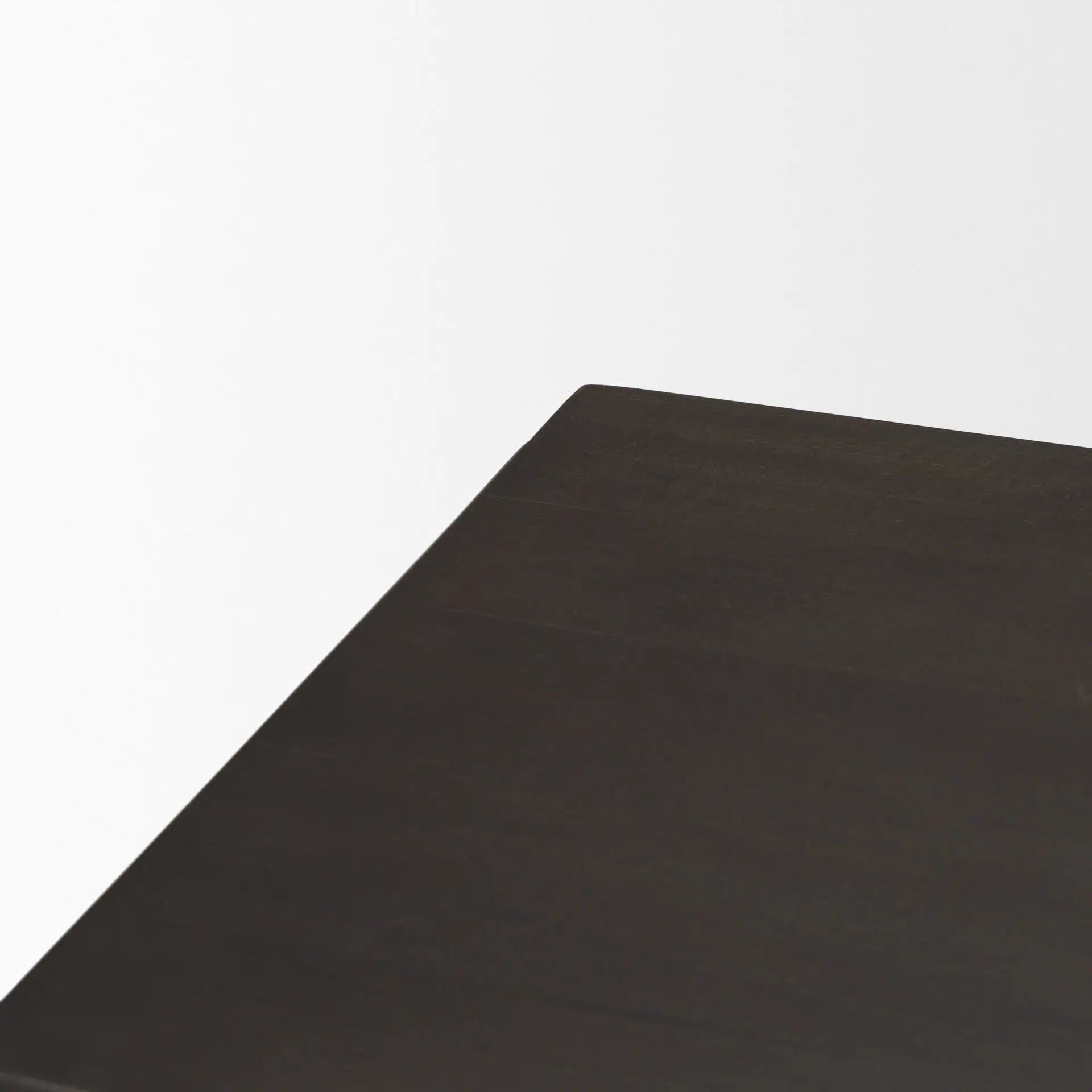 18" Dark Brown and Brown Solid Wood Accent Cabinet With Two Doors Homeroots Kitchen & Dining