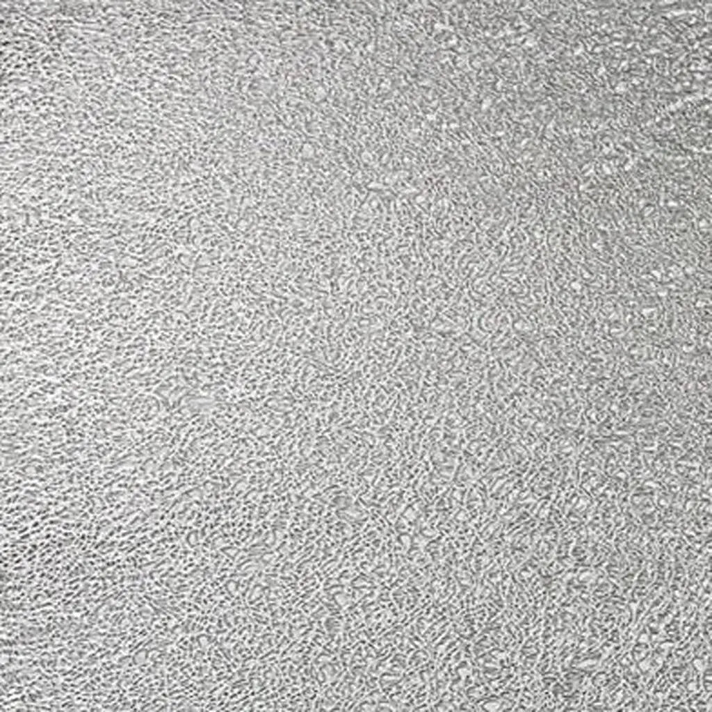 18" Set of Four Silver Vinyl Placemats Homeroots Kitchen & Dining
