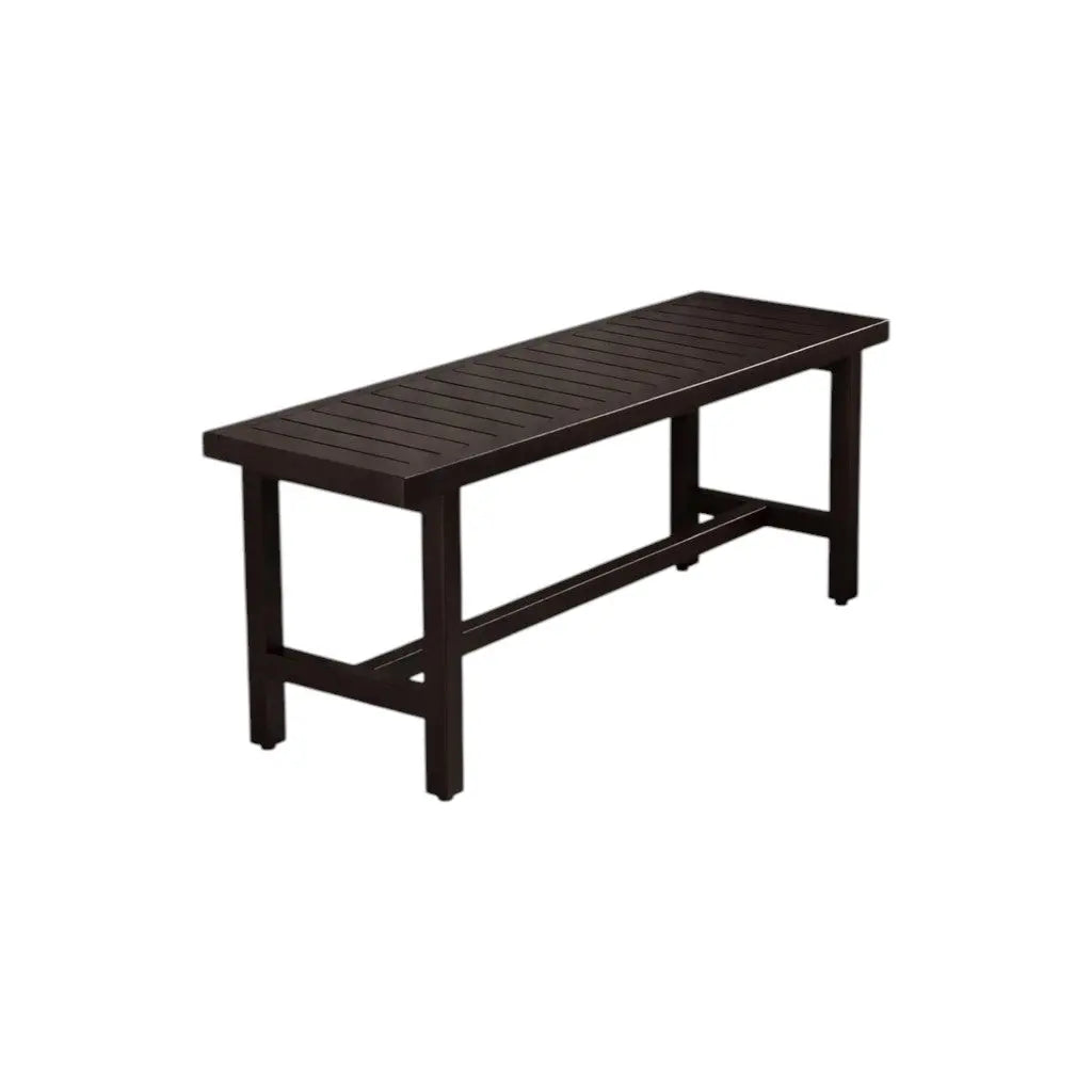 18" X 48" Brown Teak Rectangular Shower Bench Homeroots Bed & Bath