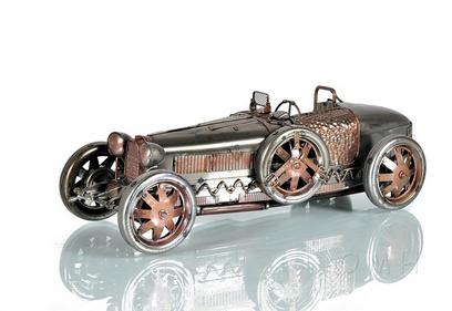 1924 Green Bugatti Type 35 Model Race Car OMH USA