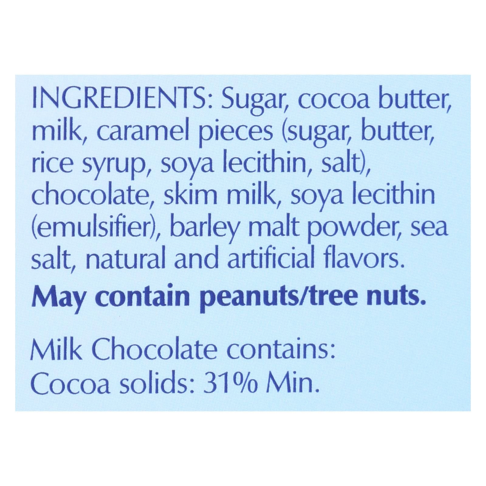 Lindt, Lindor, Milk Chocolate, Caramel With Sea Salt - Case Of 12 - 4.4 Oz Lindt