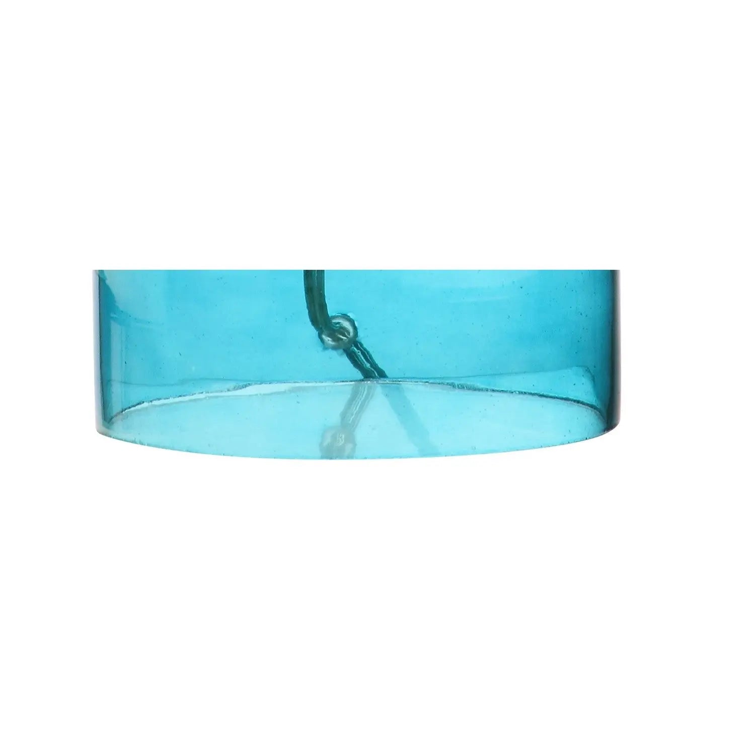 19" Clear Novelty Desk Lamp With Drum Shade Homeroots Lighting