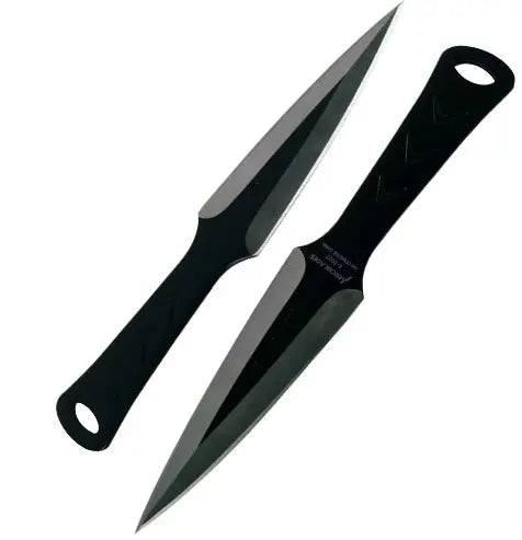 2 Piece Throwing Knife Safety Technology