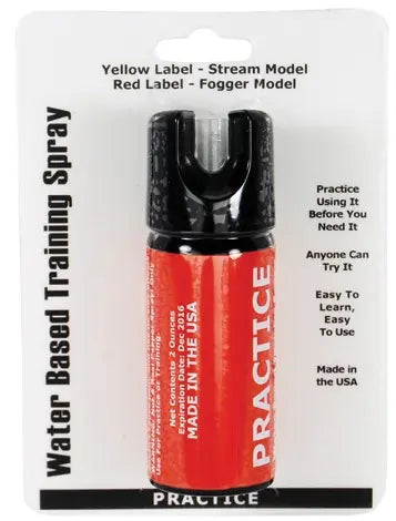 2 oz Inert Practice Defensive Spray Safety Technology