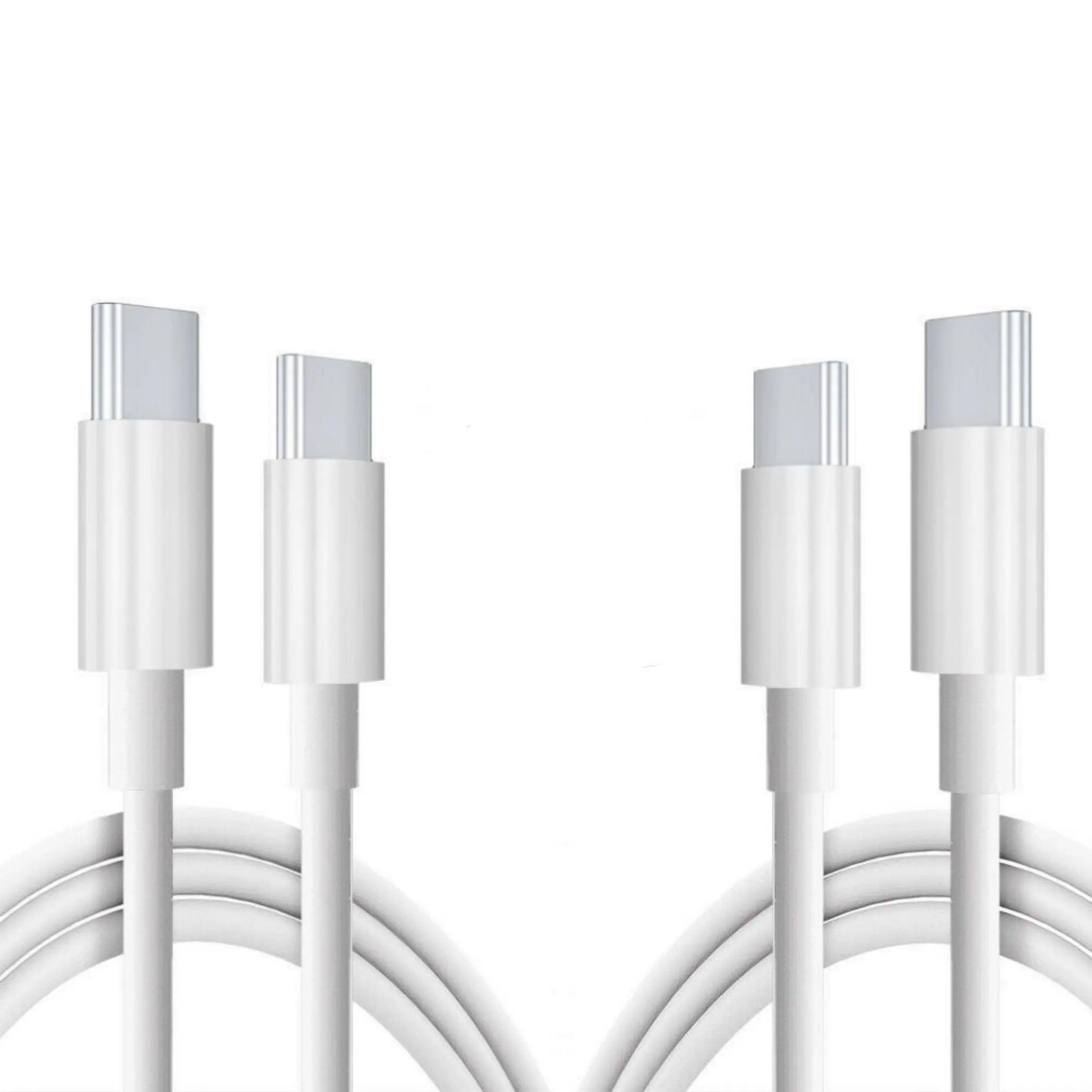 2-pack 6FT USB-C to USB-C Fast Charging Cable Indoor Outdoor