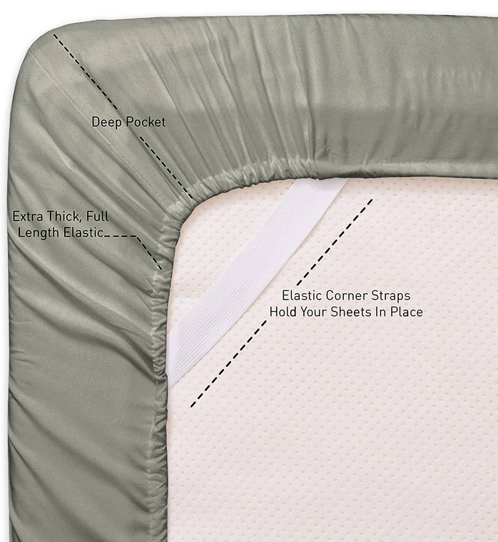 200 Embroidery Soft Sheet Set Wrinkle Resistant Home Mart Goods