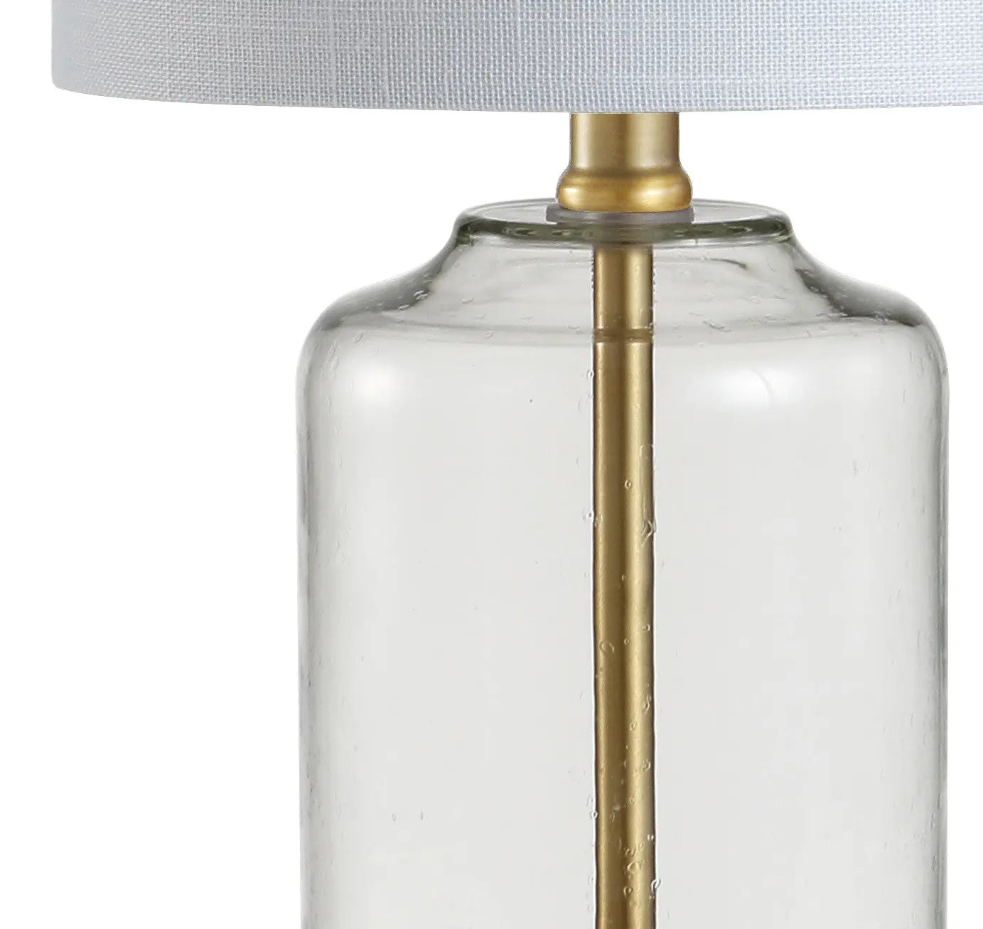 20" Gold Novelty Table Lamp With Globe Shade Homeroots Lighting