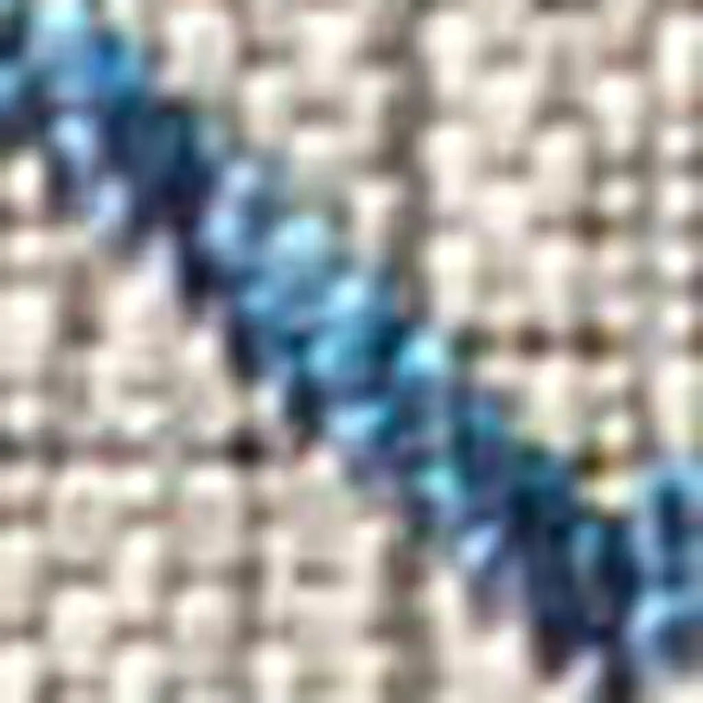 20' Light Gray And Navy Blue Trellis Indoor Outdoor Runner Rug Homeroots Outdoor