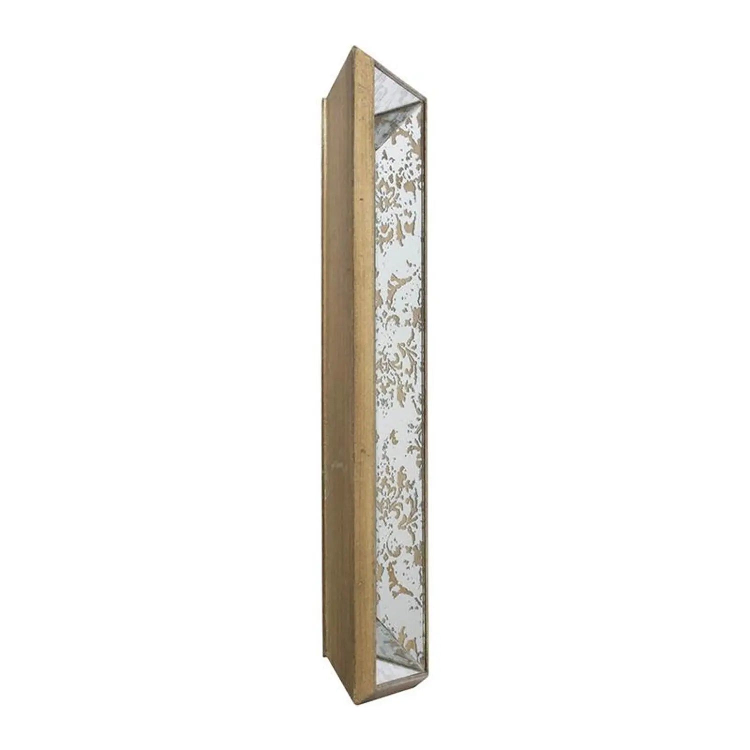 20" Silver Glass Framed Accent Mirror - GreatEagleInc