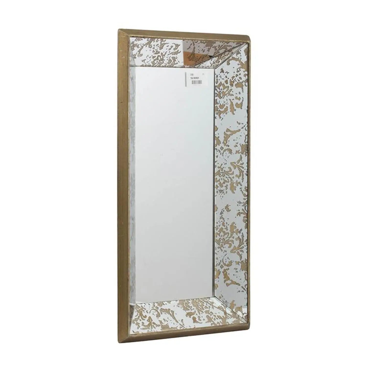 20" Silver Glass Framed Accent Mirror - GreatEagleInc