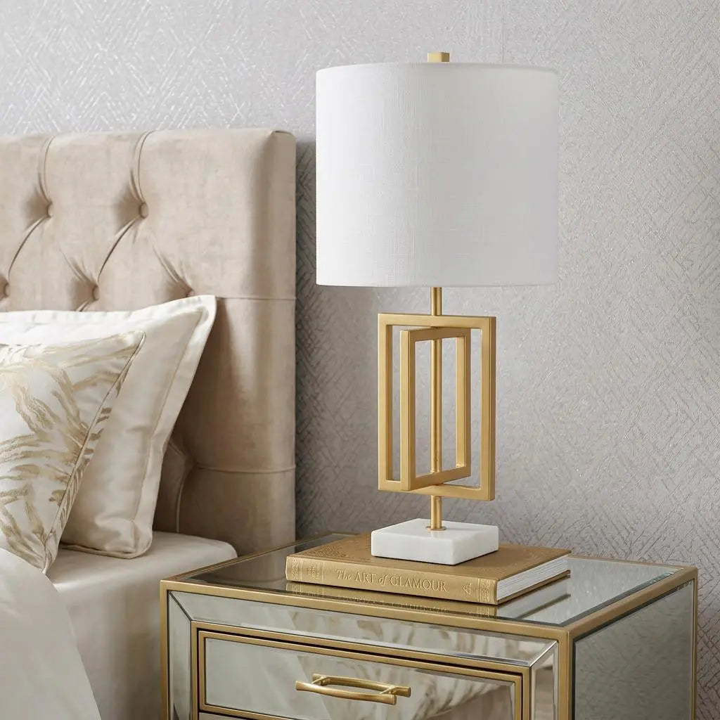 20" White Novelty Table Lamp With Globe Shade Homeroots Lighting