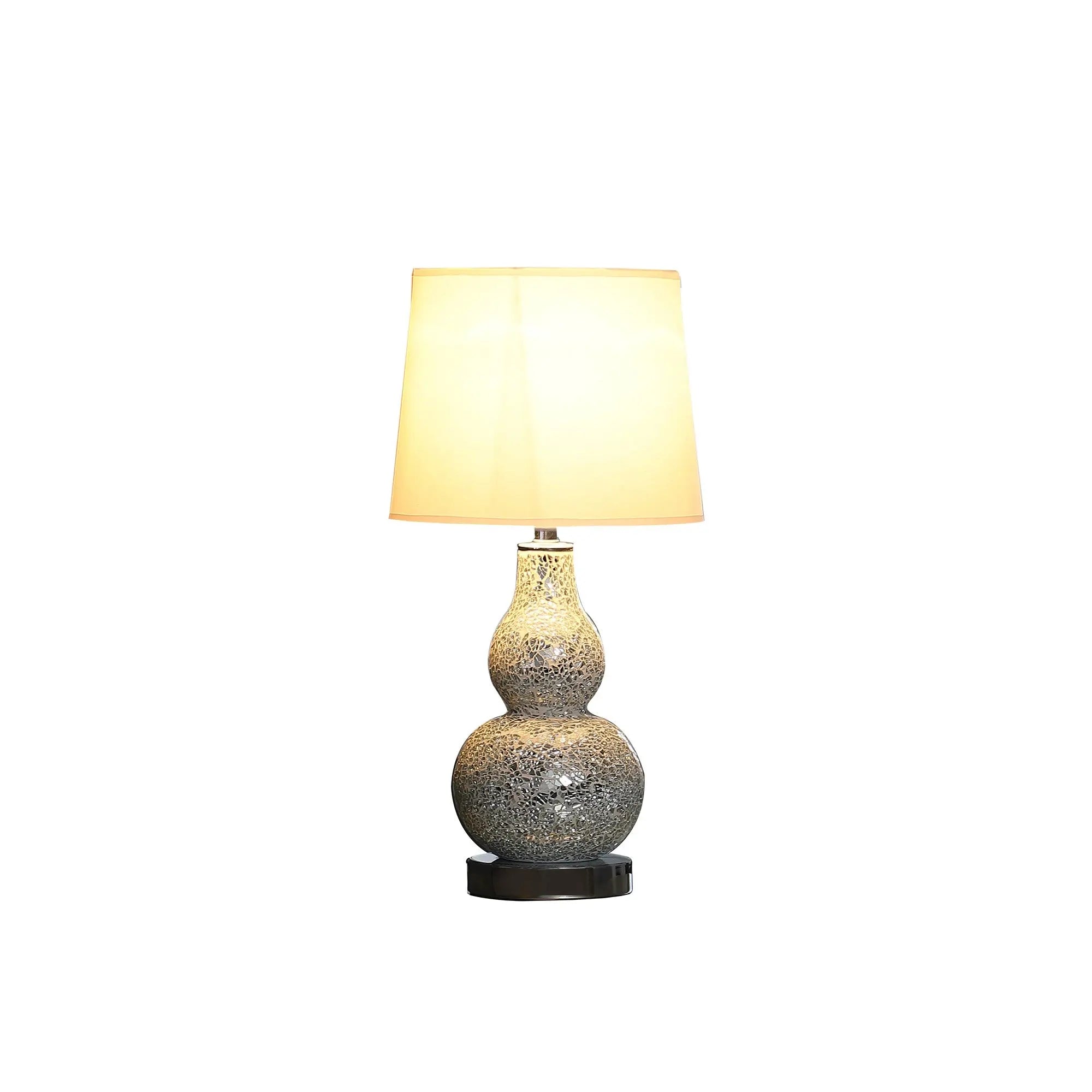 20" White Table Lamp With White Globe Shade Homeroots Lighting