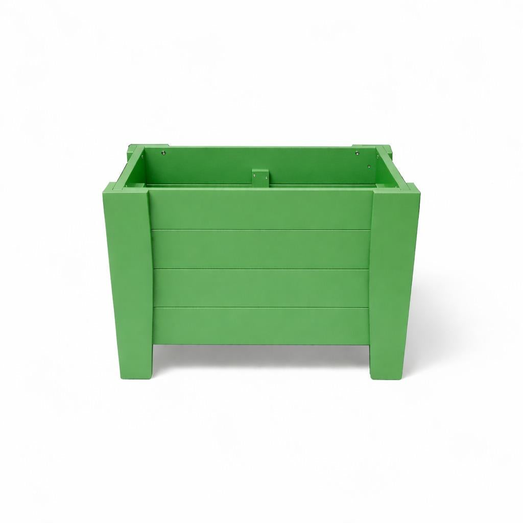 20" X 18" Green Heavy Duty Plastic Square Planter Box Homeroots Outdoor