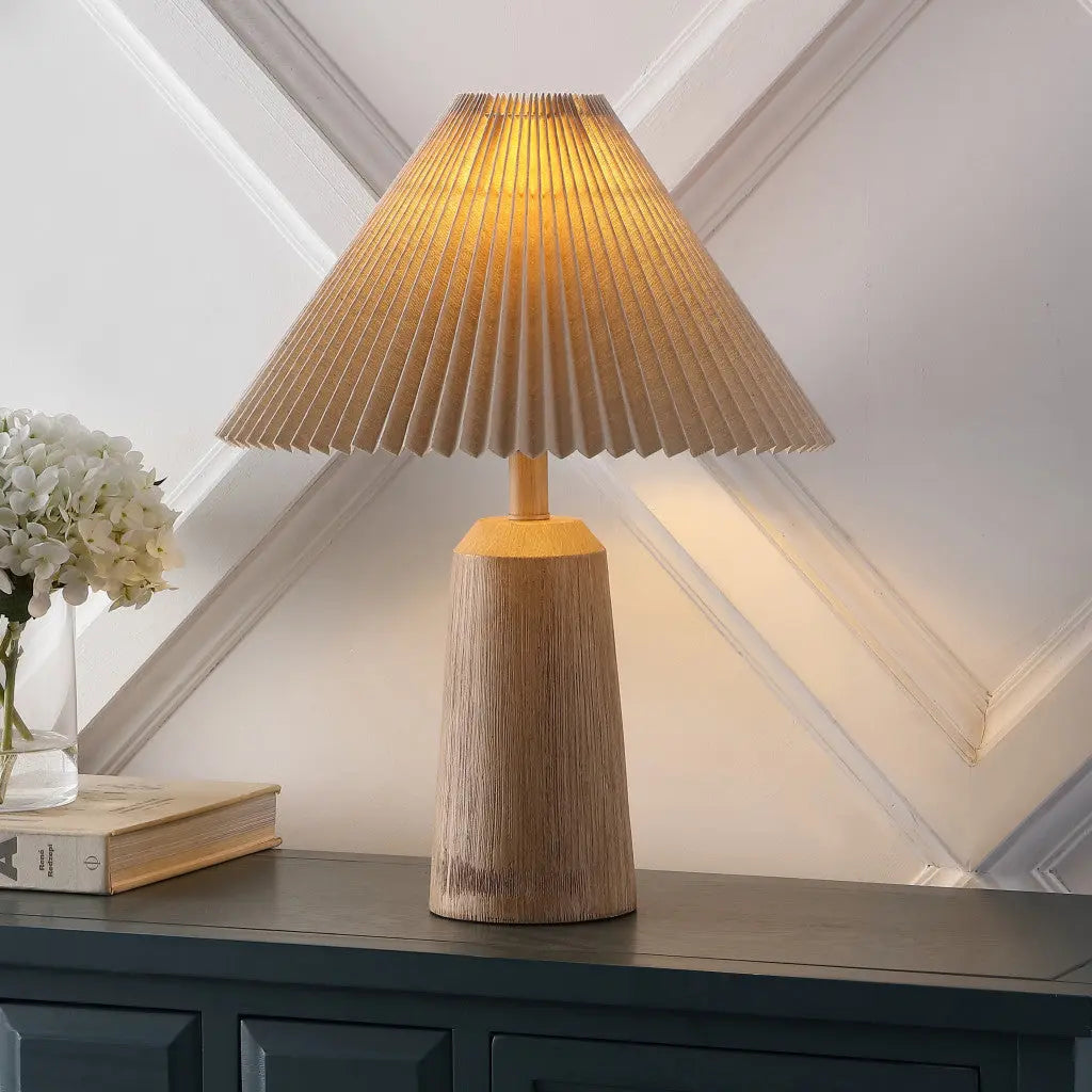 21" Beige Lighthouse Table Lamp With Empire Shade Homeroots Lighting