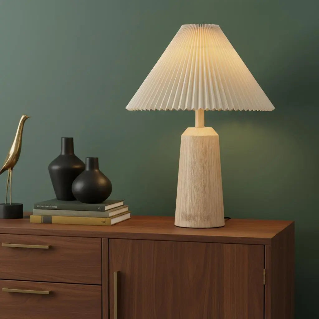 21" Beige Lighthouse Table Lamp With Empire Shade Homeroots Lighting