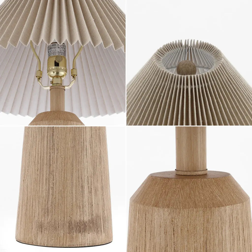 21" Beige Lighthouse Table Lamp With Empire Shade Homeroots Lighting