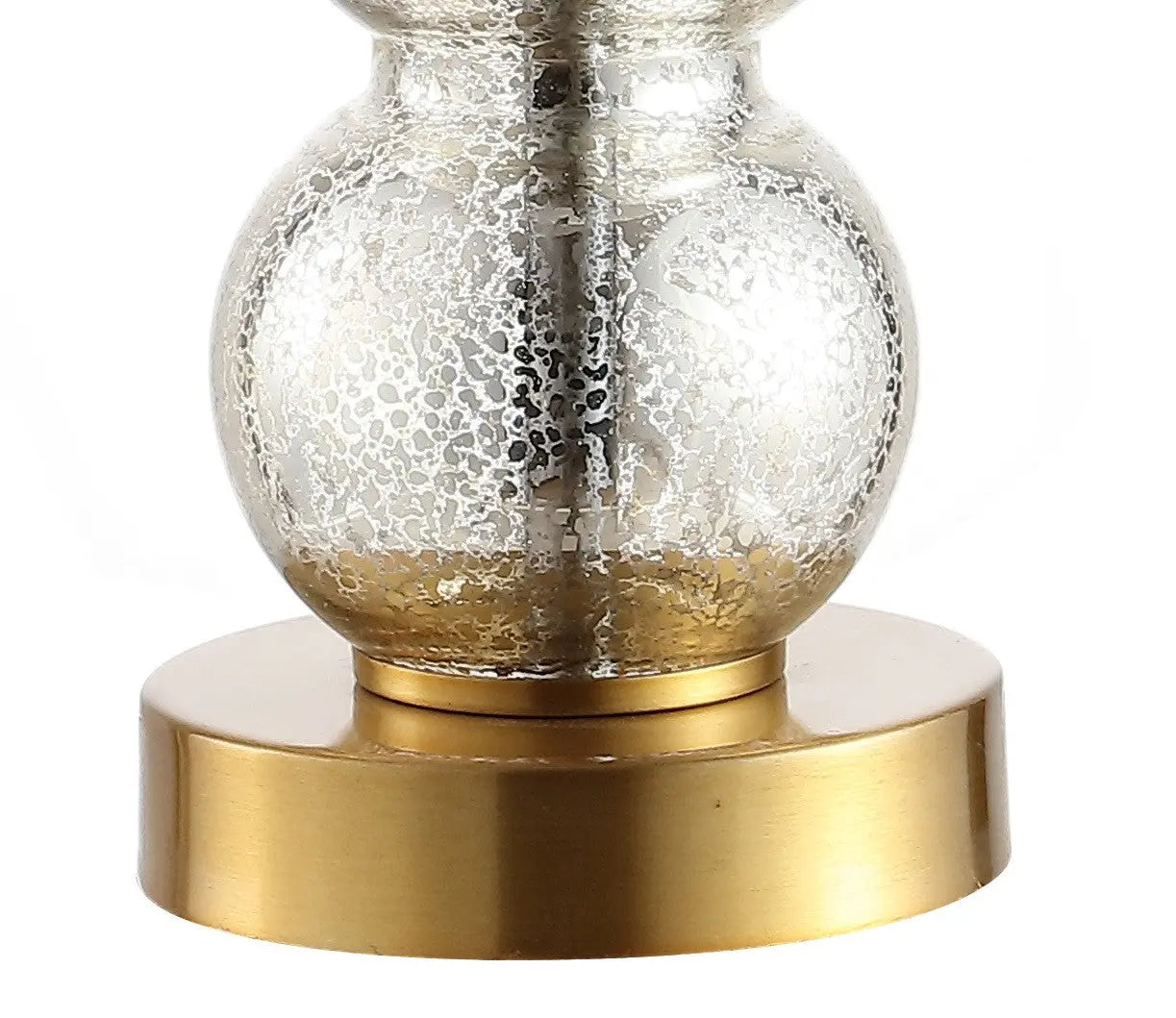21" Gold Globe Table Lamp With Drum Shade Homeroots Lighting