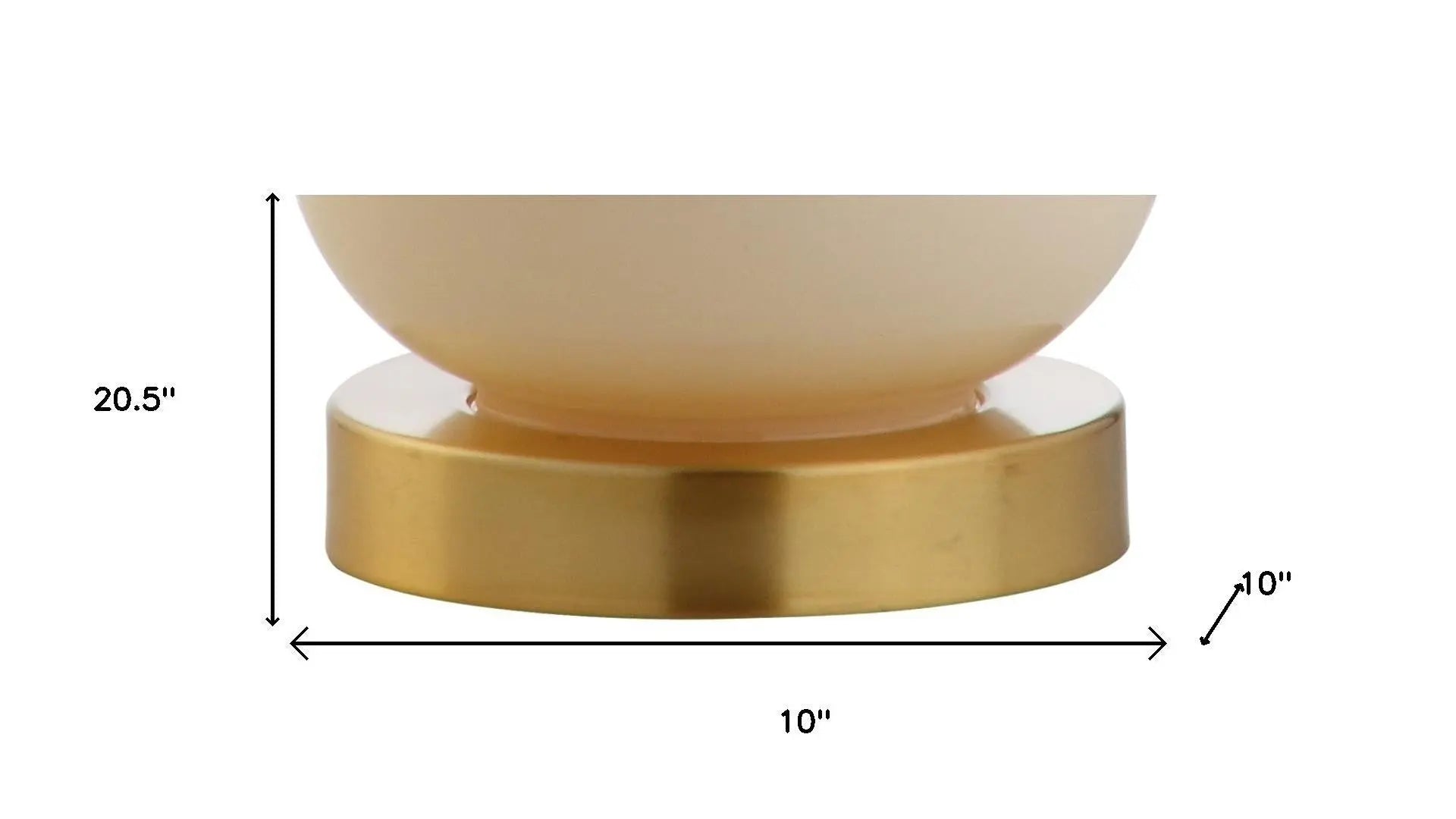 21" Gold Gourd Desk Lamp With Drum Shade Homeroots Lighting