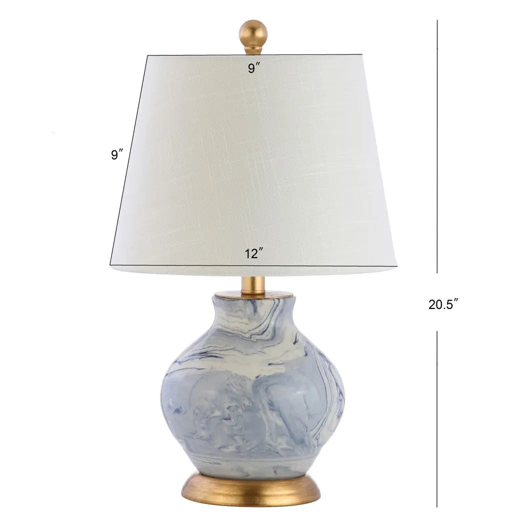 21" Gold Novelty Table Lamp With Empire Shade Homeroots Lighting