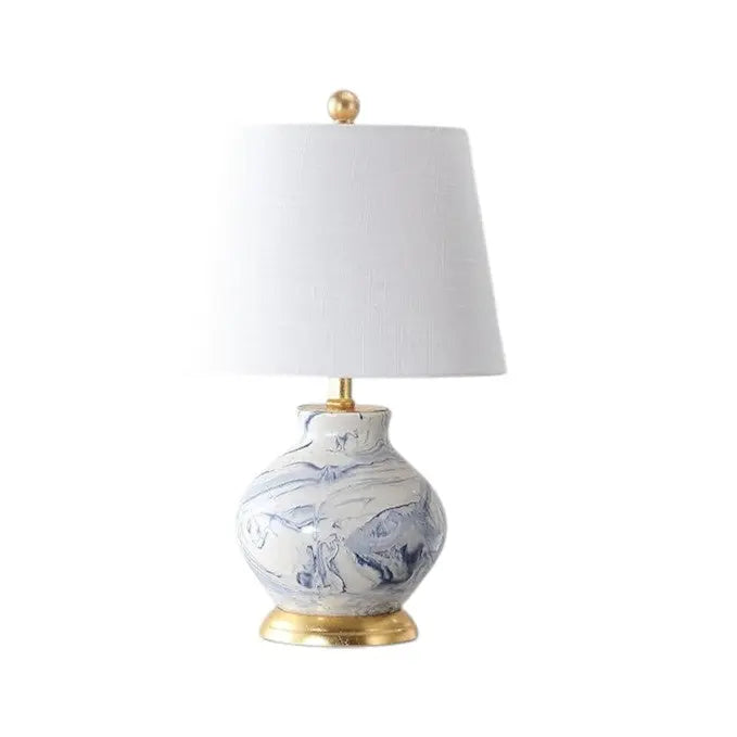 21" Gold Novelty Table Lamp With Empire Shade Homeroots Lighting