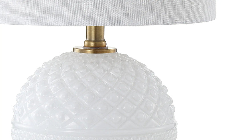 21" Gold Novelty Table Lamp With Globe Shade Homeroots Lighting