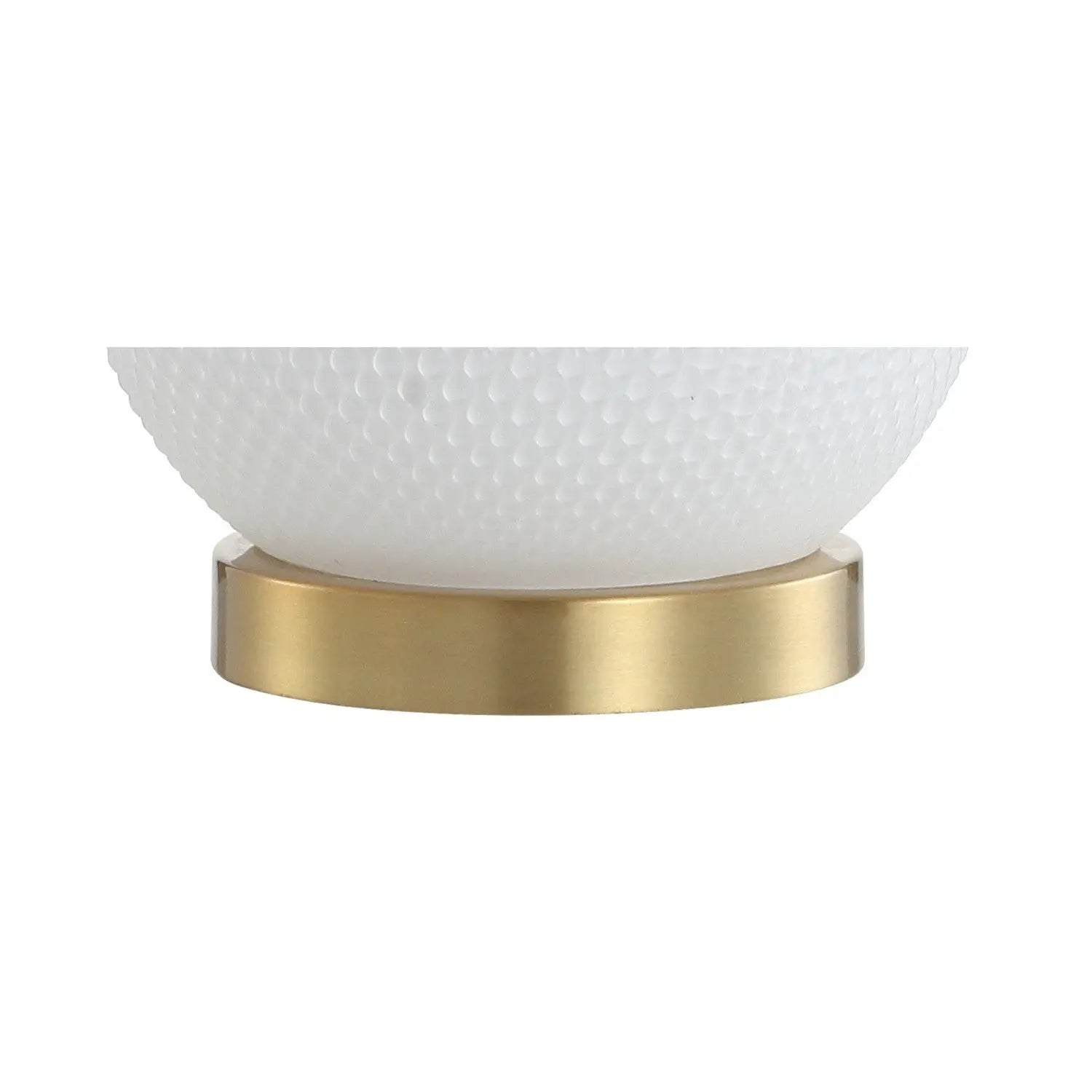 21" Gold Novelty Table Lamp With Globe Shade Homeroots Lighting