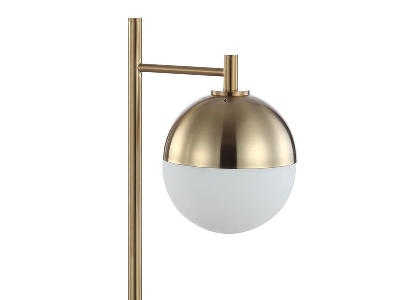 21" Gold Table Lamp LED Homeroots Lighting