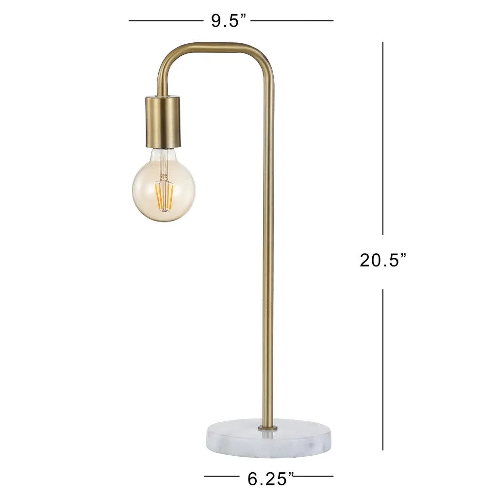 21" White Round Table Lamp Homeroots Lighting