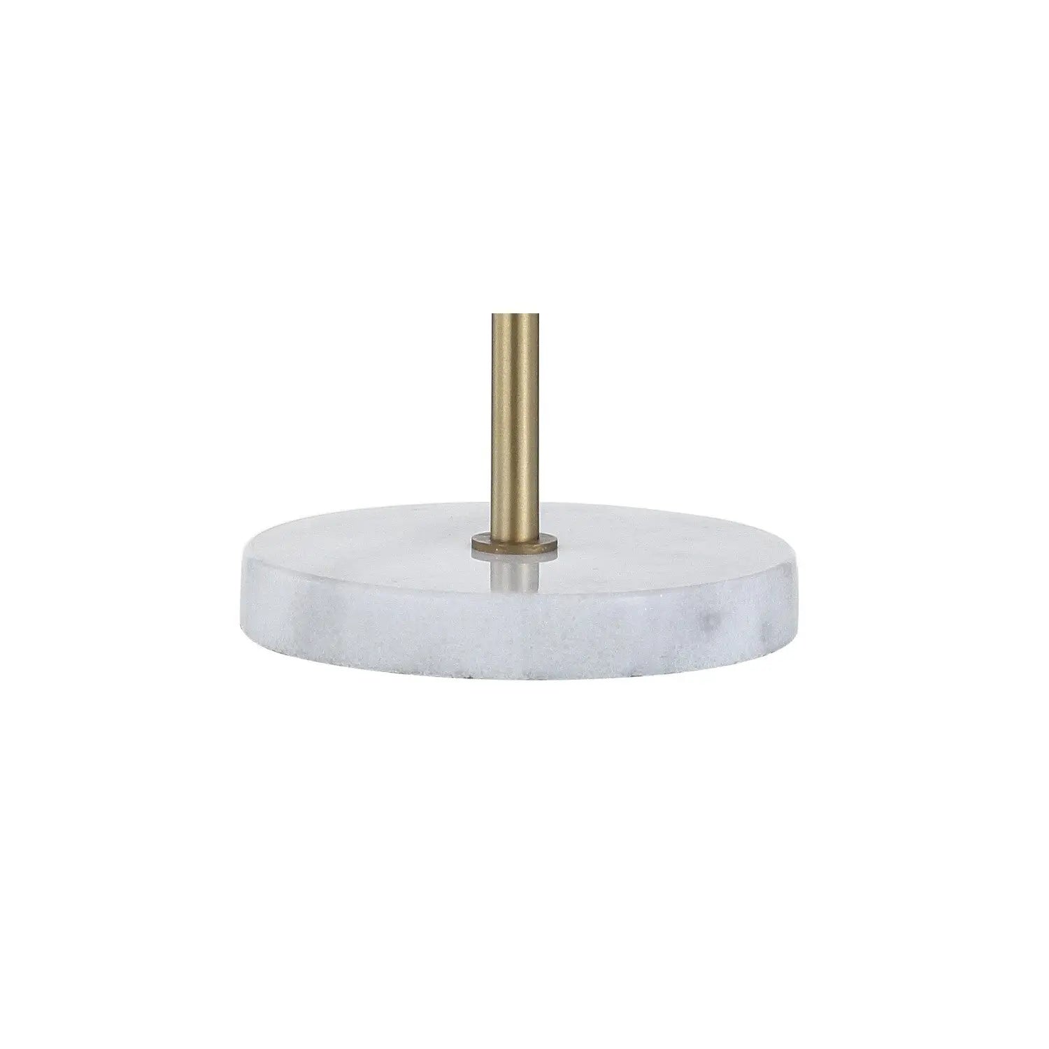 21" White Round Table Lamp Homeroots Lighting