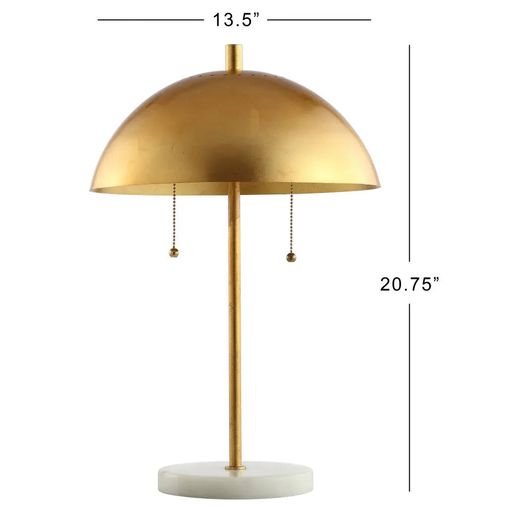 21" White Round Table Lamp With Globe Shade Homeroots Lighting
