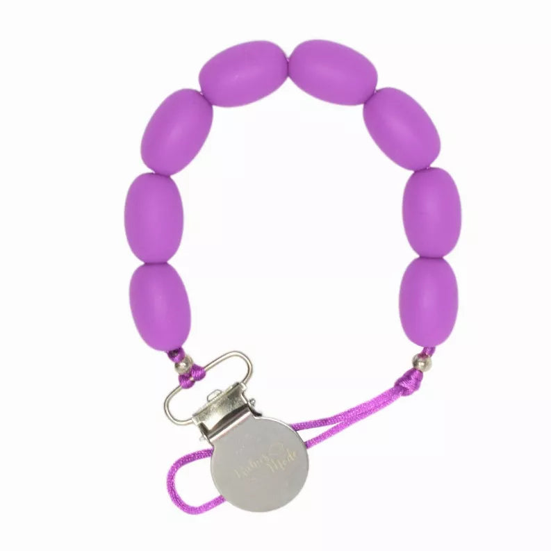 Pacifier Clip Babies a la Mode